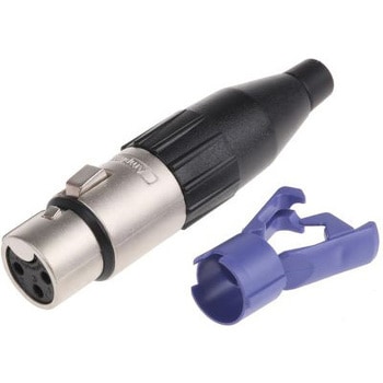 Amphenol XLRコネクタ メス 3極 ストレート ケーブルマウント AC3FJ 錫めっき AMPHENOL