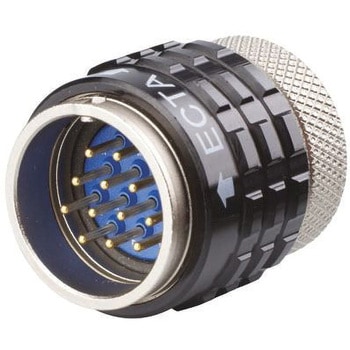 Amphenol プッシュプル丸型プラグコネクタ Ecta133 Ecta133シリーズ， 接触コンタクト：オス， 5極 AMPHENOL