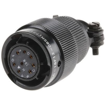 Amphenol 丸形コネクタ 62LCシリーズ， 接触コンタクト：メス， 8極 オス AMPHENOL