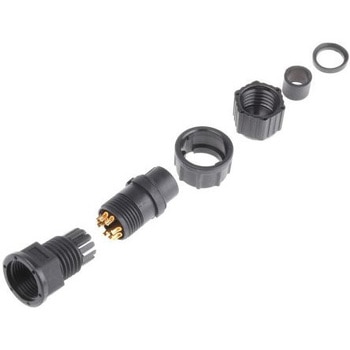 Amphenol 丸形コネクタ BUシリーズ， 接触コンタクト：メス， 10極 レセプタクル AMPHENOL