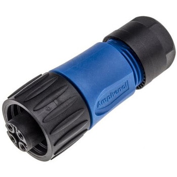 Amphenol 丸形コネクタ C16-M eco/mate Eco-Mateシリーズ， 3 + PE極 メス AMPHENOL