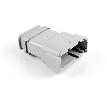 Amphenol 自動車用コネクタ ATMシリーズ 12極 メス 7.5A グレー ケーブルマウント IP67 AMPHENOL
