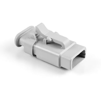 Amphenol 自動車用コネクタ ATMシリーズ 3極 オス 7.5A グレー ケーブルマウント IP67 AMPHENOL