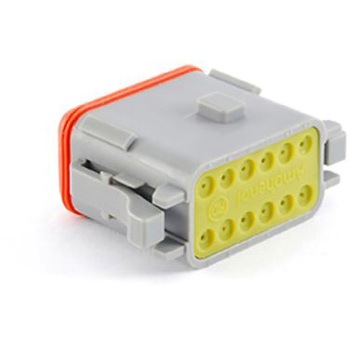 AT06-12SA-RD01 Amphenol ԗpRlN^ ATV[Y 12 IX 13A O[ P[u}Eg IP67 AMPHENOL 49810873