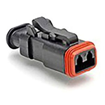 Amphenol 自動車用コネクタ ATシリーズ オス 13A 黒 ケーブルマウント IP67 - AMPHENOL