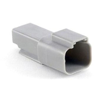 Amphenol 自動車用コネクタ ATシリーズ 2極 メス 13A グレー ケーブルマウント IP67 - AMPHENOL