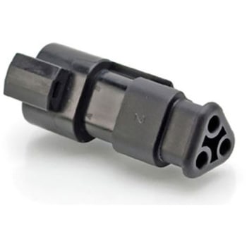 Amphenol 自動車用コネクタ ATシリーズ メス 13A 黒 ケーブルマウント IP67 AMPHENOL