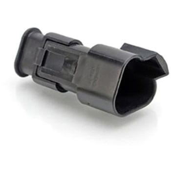 Amphenol 自動車用コネクタ ATシリーズ メス 13A 黒 ケーブルマウント IP67 AMPHENOL