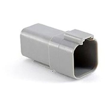 Amphenol 自動車用コネクタ ATシリーズ 6極 メス 13A グレー ケーブルマウント IP67 AMPHENOL