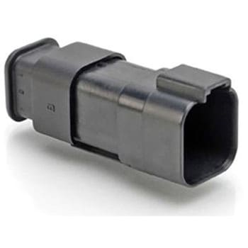 Amphenol 自動車用コネクタ ATシリーズ メス 13A 黒 ケーブルマウント IP67 AMPHENOL