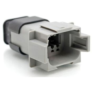 Amphenol 自動車用コネクタ ATシリーズ 8極 メス 13A グレー ケーブルマウント IP67 AMPHENOL