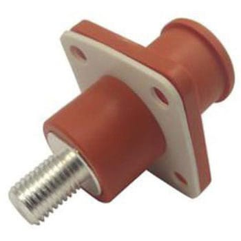 Amphenol 電気自動車用コネクタ， 1列， 1極， 200A， 1000 V ac/dc， オス， オレンジ C10-731950-020 AMPHENOL