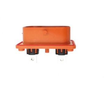 Amphenol 電気自動車用コネクタ， 1列， 2極， 300 A， 630 A， 1000 V dc， 1500 V dc， オス， オレンジ MSDXLF000F AMPHENOL