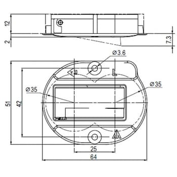 LG-0015 PFR-QS2 (引き出し用耐震ラッチ 掘込み加工タイプ) 本体 LILIEL(リリエル) 1個 LG-0015 - 【通販モノタロウ】