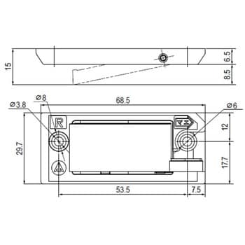 LG-0025 PFR-QD(引出用耐震ラッチ) 本体 LILIEL(リリエル) 右用タイプ LG-0025 - 【通販モノタロウ】