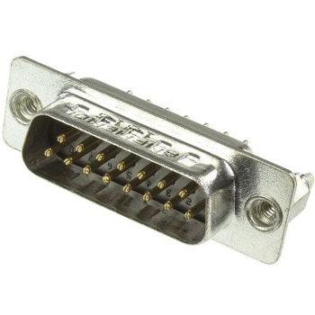 D-subコネクタ Amphenol， オス， 15極 AMPHENOL