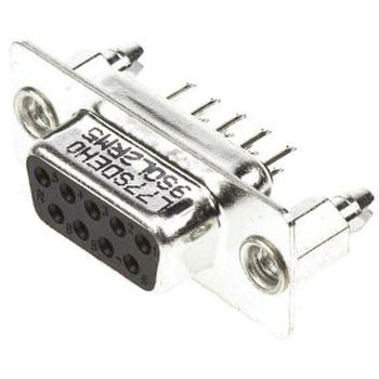 L77SD EH09S OL2 RM5 D-subコネクタ Amphenol， メス AMPHENOL 49819553