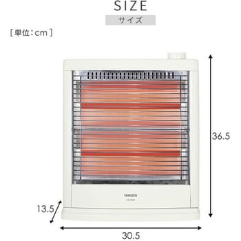 電気ストーブ YAMAZEN(山善) 電気ストーブ(カーボンヒーター) 【通販