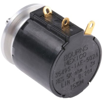 Bourns ポテンショメータ 5kΩ 回転数：10 2W BOURNS