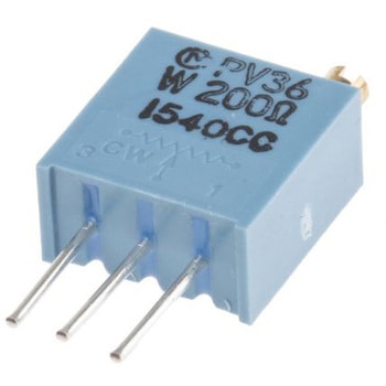 Bourns 半固定抵抗器 200Ω BOURNS