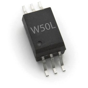 Broadcom (ブロードコム) フォトカプラ Open-Collector出力 1 6-Pin 表面実装 BROADCOM