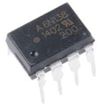 Broadcom (ブロードコム) フォトカプラ ダーリントン出力 1 8-Pin スルーホール実装 BROADCOM