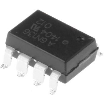 Broadcom (ブロードコム) フォトカプラ トランジスタ出力 1 8-Pin 表面実装 BROADCOM