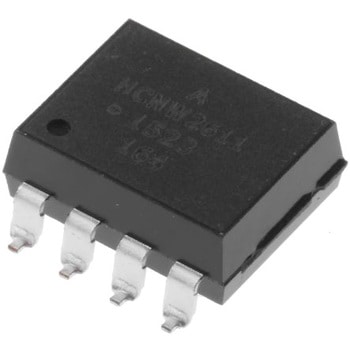 Broadcom (ブロードコム) フォトカプラ トランジスタ出力 1 8-Pin 表面実装 BROADCOM