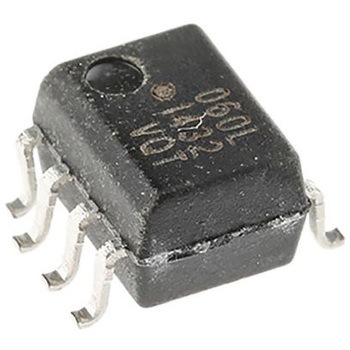 Broadcom (ブロードコム) フォトカプラ トランジスタ出力 1 8-Pin 表面実装 BROADCOM