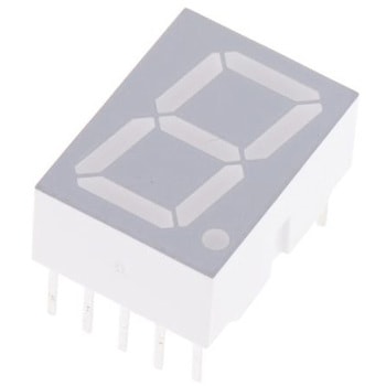 Broadcom 7セグメント 文字高 14.2mm 単桁 LED 数字表示器 BROADCOM