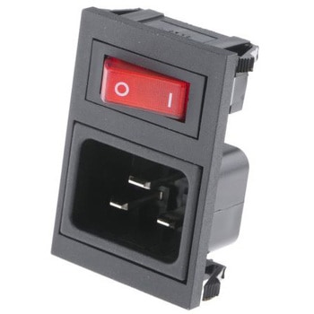 Bulgin IECプラグ C20 オス スナップイン 16A BULGIN