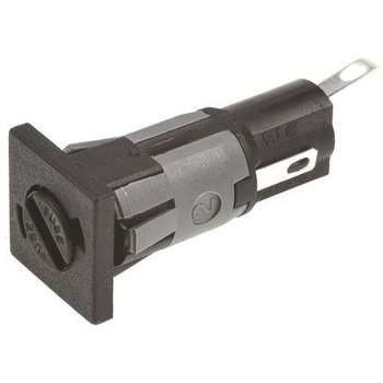 Bulgin パネル取り付けヒューズホルダ 16A 5 x 20mm  250V ac BULGIN