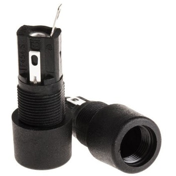 Bulgin パネル取り付けヒューズホルダ 16A 5 x 20mm  250V ac BULGIN