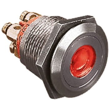 MPI001/TERM/RD Bulgin �����{�^���X�C�b�` 50 mA @ 24 V dc �p�l���}�E���g SP BULGIN 49872823