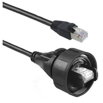 PX0897/3M00 Cat6aケーブル Bulgin 黒 S/FTP BULGIN 49881074