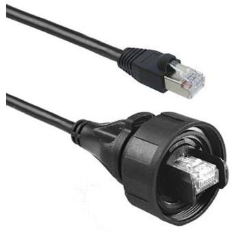 Cat6aケーブル Bulgin 黒 S/FTP BULGIN