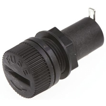 Cooper Bussmann パネル取り付けヒューズホルダ 6.3A 5 x 20mm  250V COOPER BUSSMANN