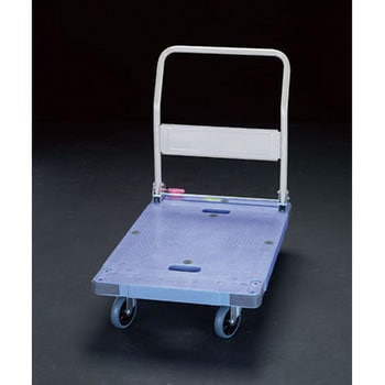 900x600mm/300kg 運搬車(足踏みブレーキ付) エスコ