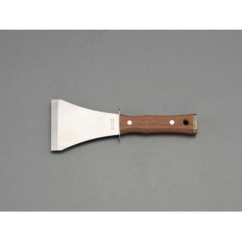 80x215mm ツバ付貫通柄スクレーパー(ステンレス製) エスコ