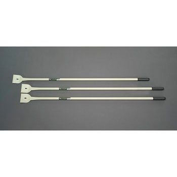 95mm/1500mm ケレン棒(パイプ柄/3本) エスコ