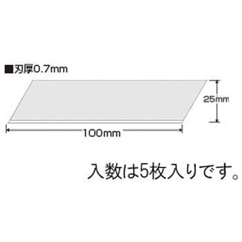 スクレーパー替刃(EA524LP-200～600用) エスコ