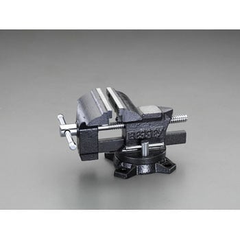 115mm ベンチバイス(回転台付) エスコ