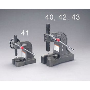 EA525X-41 1000kg アーバープレス(ハンドホイール付) 1個 エスコ