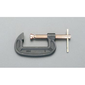 0-71mm/40mm シャコ万力(銅メッキスクリュー) エスコ