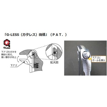 300mm/49mm モンキーレンチ(広口・軽量) エスコ