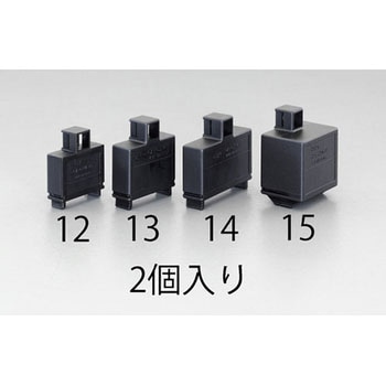 1.25-4，2-4/6P多連式絶縁キャップ 丸端子用2個 エスコ
