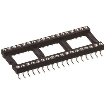 DILソケット Preci-Dip 2.54mm ピッチ 32 ピン PRECI-DIP