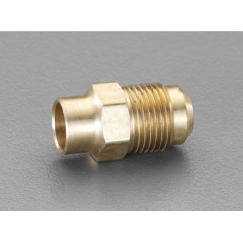 F1/2”x1/2” フレアハーフユニオン(ロウ付型) エスコ