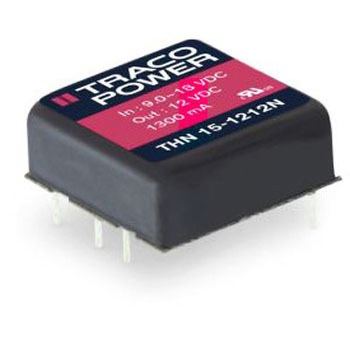 THN 15-2422N DC/DC Converter Isolated +/-12V 15W TRACO POWER 49934098