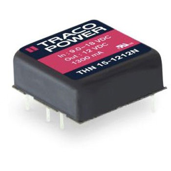 THN 15-1221N DC/DC Converter Isolated +/-5V 15W TRACO POWER 49934475